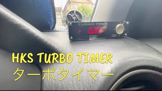 #SUBARU#WRX#HKS＃ターボ【WRX GDA】HKS TURBO TIMER type-0動作確認