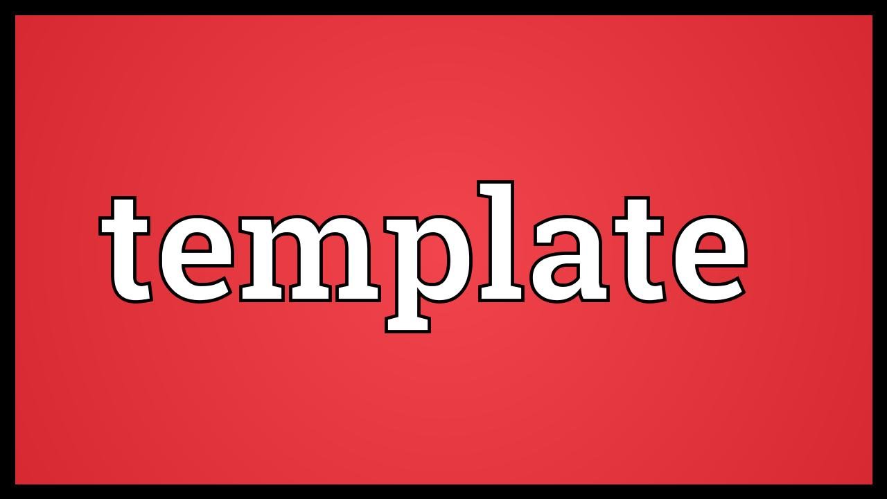 template-meaning-youtube