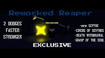 Reaper!Sans rework showcase | Sans Multiversal Battles! 2 - Alternative Line EXCLUSIVE