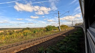 Москва - Ожерелье из окна поезда