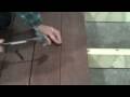 Michigan deck builder installing cortex deck screw in trex Michigan deck builder installing cortex deck screw in trex