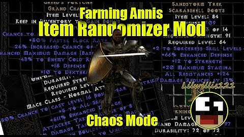 D2 Randomizer Mod - Killing Dclone & Farming Annis  [100% Random Item Mod]