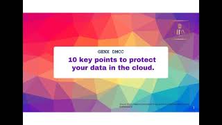 10 key points to protect your data in the cloud