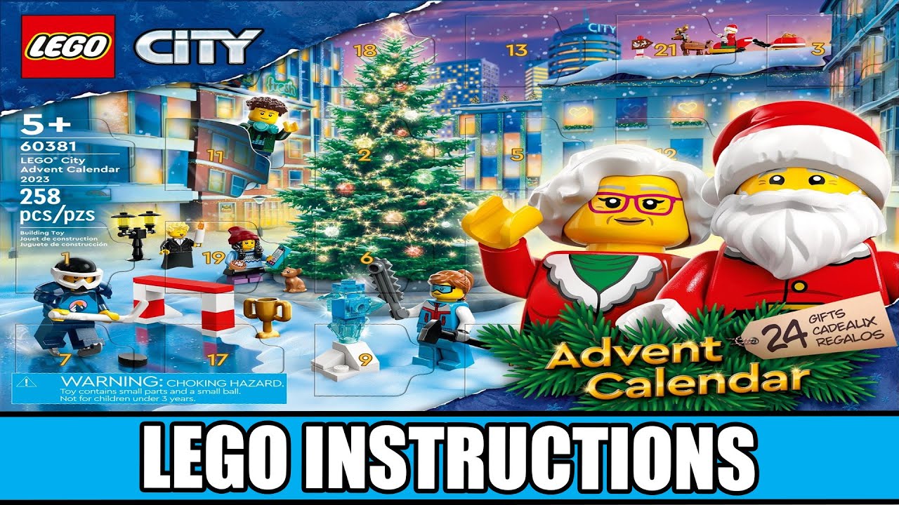 Calendrier de l'avent lego city - LEGO® CITY - 60381
