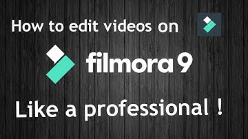 Filmora9 video editing tutorial for beginners 2021 in Urdu/Hindi