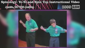 Spinology - Yo-Yo and Spin Top Instructional Video (1999 Yo Yo VHS)