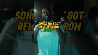 Songs that got REMOVED from Spotify! #freddiegibbs #kanyewest #trippieredd #shorts Information