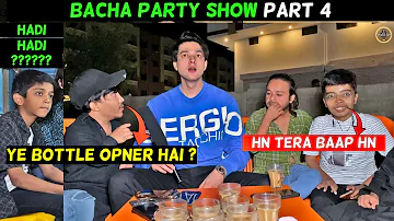 BACHA PARTY SHOW PART 4 | ROAD PHATEEKH | SALMAN SAIF