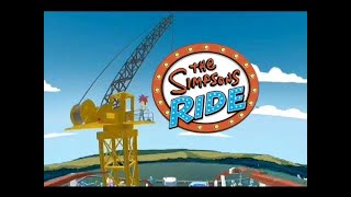 The Simpsons Ride Unused Source Audio And Animatics.
