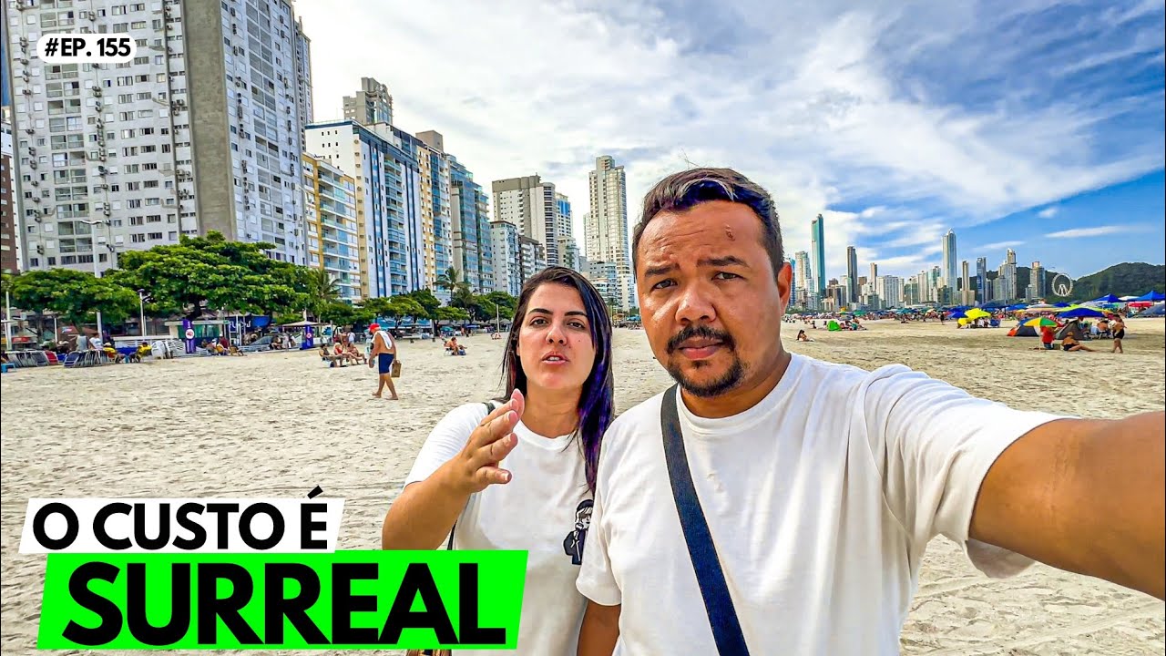 CHEGAMOS em BALNEÁRIO CAMBORIÚ: ficamos chocados 😱