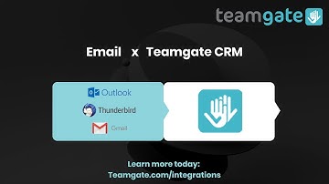 Syncronize your Email and CRM to benefit from efficiency, collaboration and convenience.