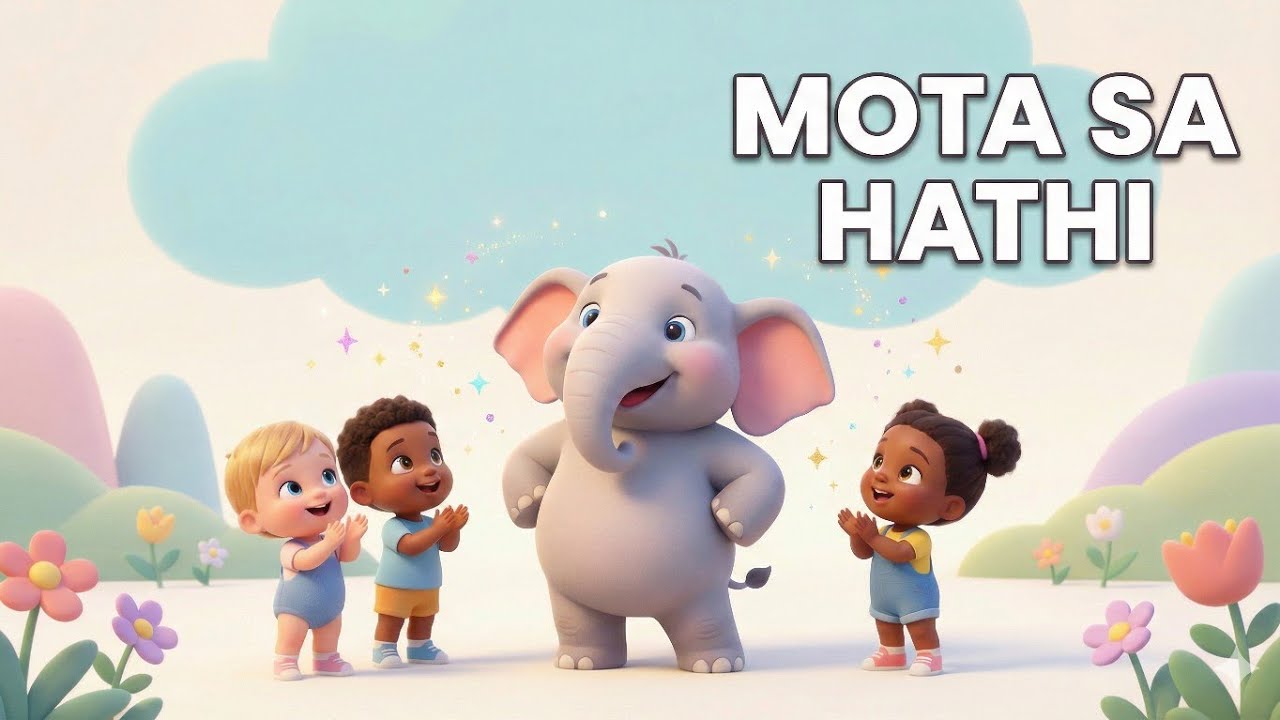 “एक मोटा हाथी 🐘 | 30 मिनट Non-Stop Kids Rhymes | Fun & Masti Songs for Children”