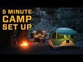 5 Minute Camp Setup!