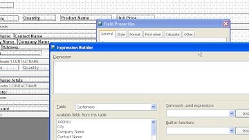 Adding Fields Using the Stonefield Query Advanced Report Designer