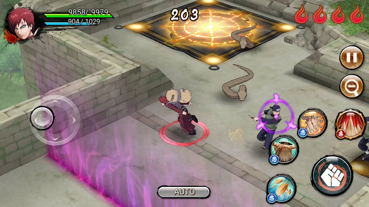 Naruto X Boruto Ninja Voltage: All of Gaara's Jutsus (Gaara's Full Kit)