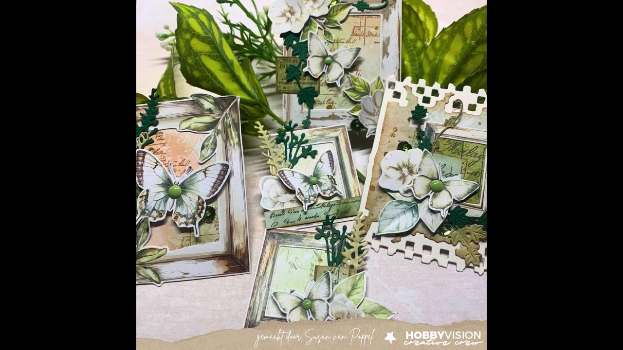 Embellishments/ATC met Cherished Memories van Craft O Clock (24 febr 2025)