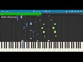 Ivan Torrent - Before I Leave This World ( Piano Tutorial )
