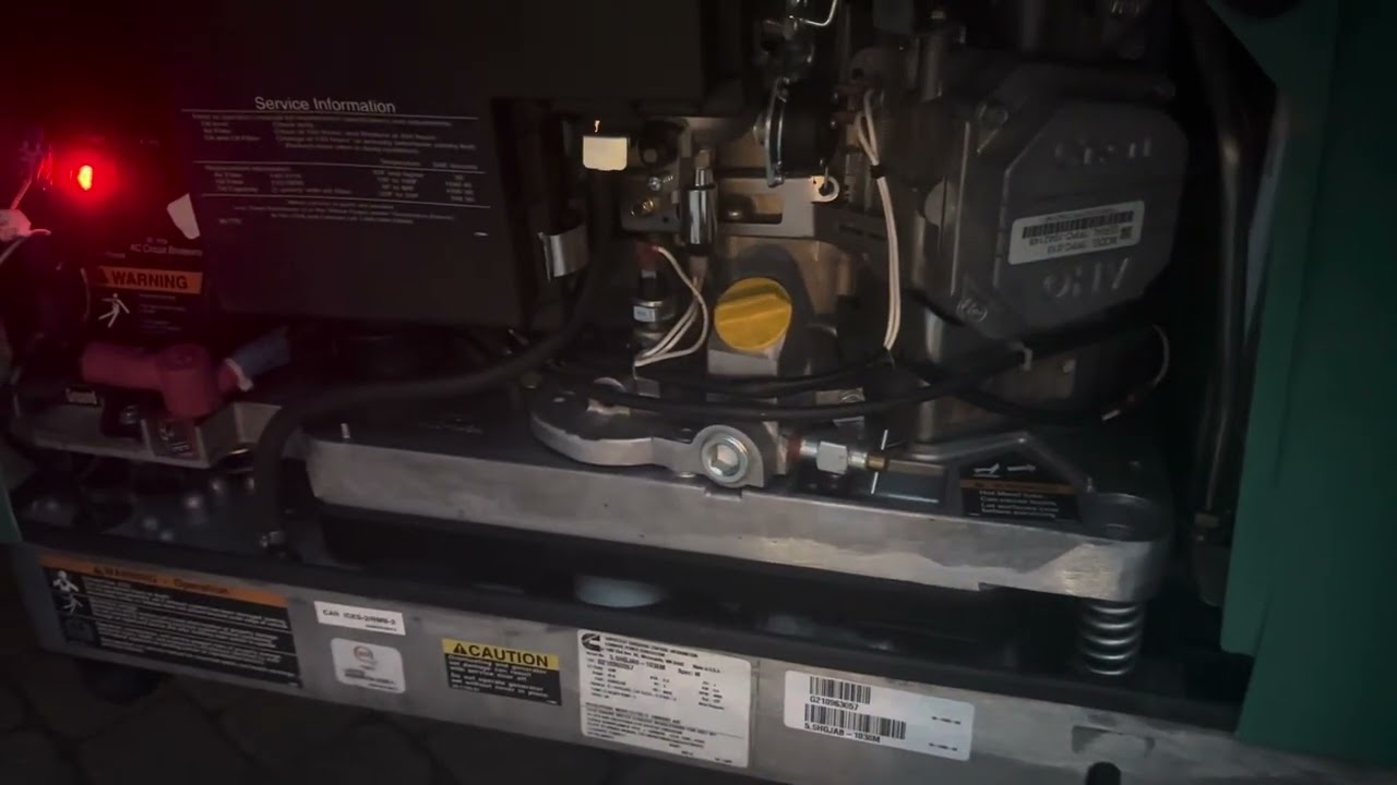 2022 Onan QG 5500 generator with 54 hours.