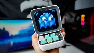 Divoom Ditoo Pixel Art Bluetooth Speaker Unboxing + Sound Test (2022)