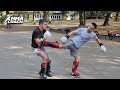 Sparring the balkan mma champion