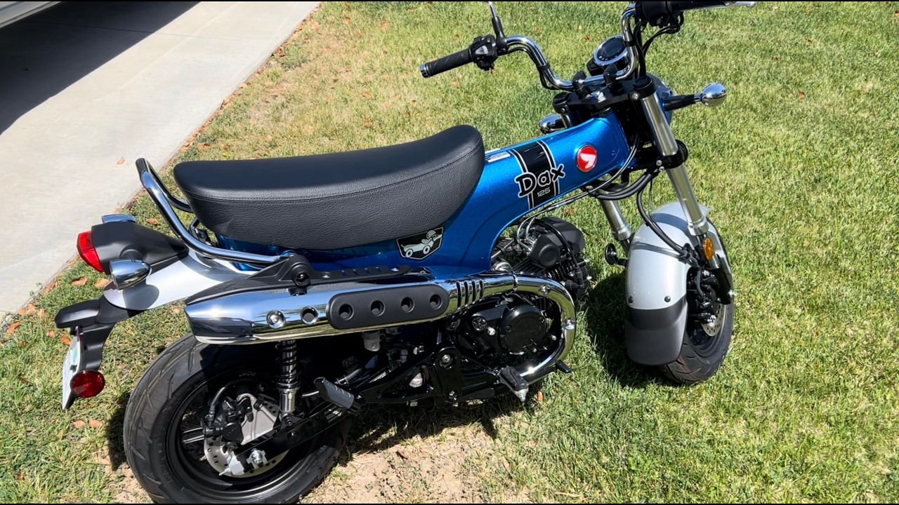 Honda Dax—-My New Toy (no riding…yet!) - YouTube