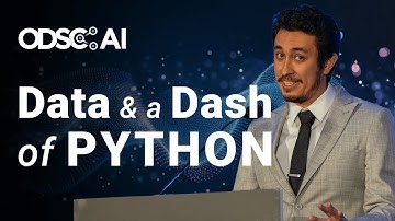 Data and a Dash of Python by Mingo Sanchez