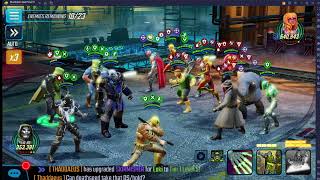 Marvel Strike Force - DD6 Node 3 playthrough - 3rd attempt.