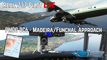 Landing the PMDG Douglas DC6 in Madeira/Funchal | Microsoft Flight Simulator