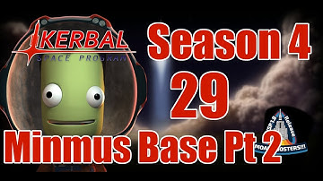Minmus Surface Base Habitat[28] Kerbal Space Program Career 1.8 Modded