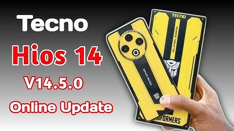 Tecno Spark 30 HiOS V14.5.0 Latest Software Update || how to system update in tecno mobile