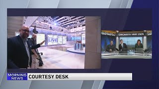 Courtesy Desk Paul warns colleagues of latest phishing scam gives tour of News Nation studio
