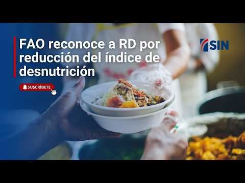 FAO recognizes DR for reduction in malnutrition rate