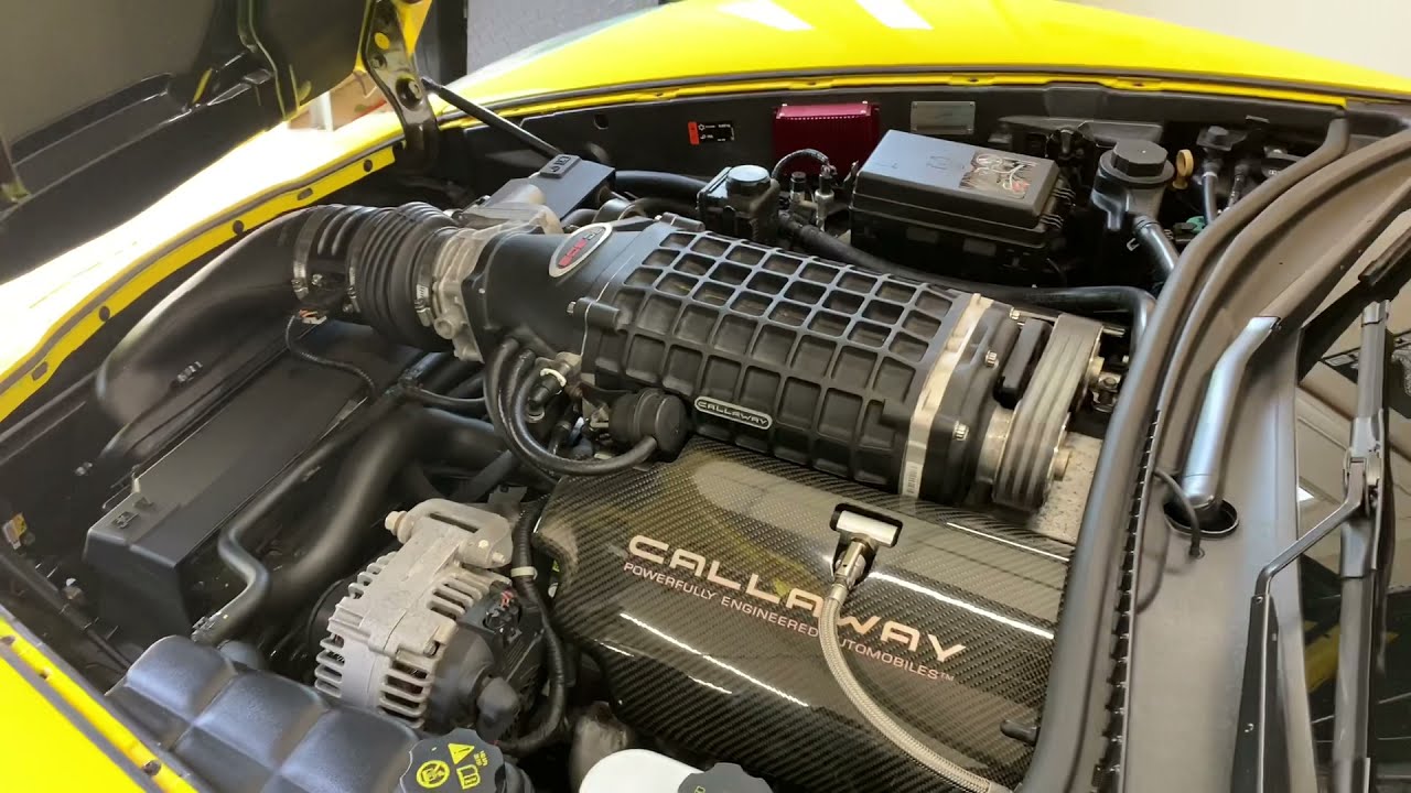 2013 Callaway Corvette SC606 Cold Start and Idle