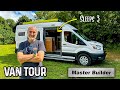 Stunning ford transit camper conversion for full time living by humble road