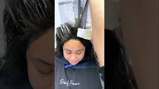 Dimensional Carmel Highlights on dark hair #hairtransformation