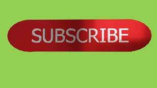 Green Screen Subscribe Button - Hd