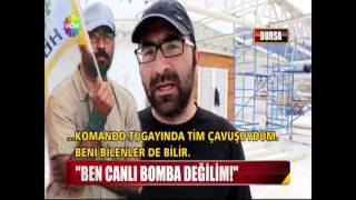 Ben canlı bomba değilim