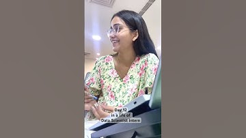 Data scientist intern journey #youtubeshorts #datascienceintern #machinelearning #dataanalytics