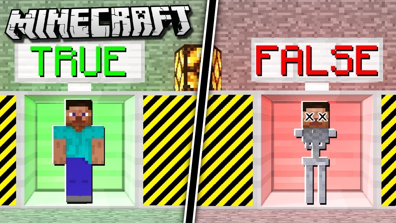 LIE DETECTOR TEST in MINECRAFT! YouTube