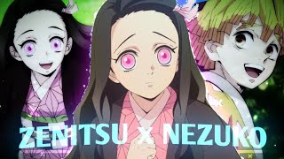 Zenitsu x Nezuko - blackbear - idfc || 4k [EDIT/AMV]