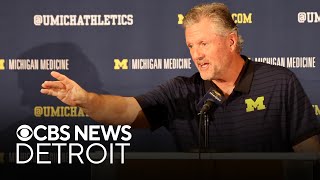 Whittingham talks identity in first news conference as Michigan’s football coach