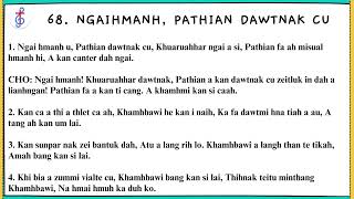68. NGAIHMANH, PATHIAN DAWTNAK CU