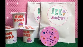 Abrindo Surpresas Caseiras Num Noms Squishy Cute Cute