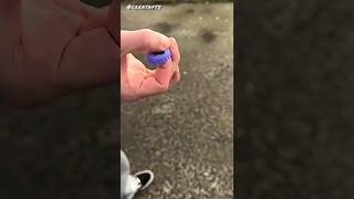 bottle cap trick.#shorts