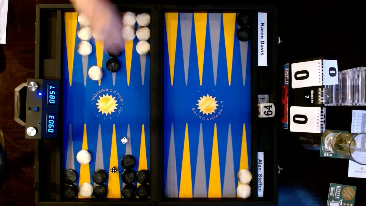 Alan Steffen vs Karen Davis 7pts