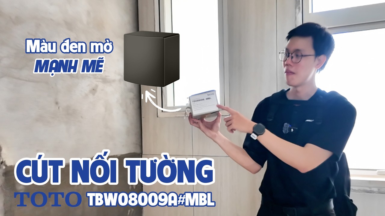 Cút nối tường TOTO TBW08009A dòng G dáng vuông