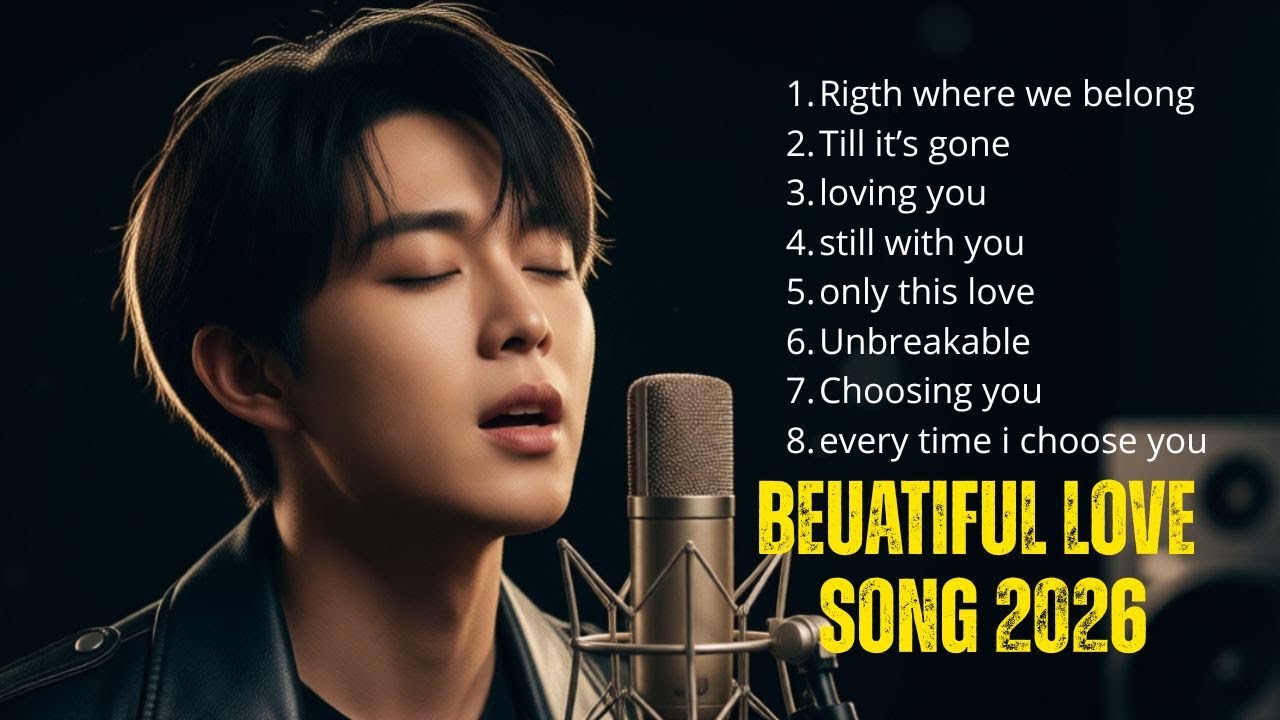 New 2026 Beautiful Love Song 🔥 | Easy - Listening Romantic Melodies | Relaxing Sad Love Song