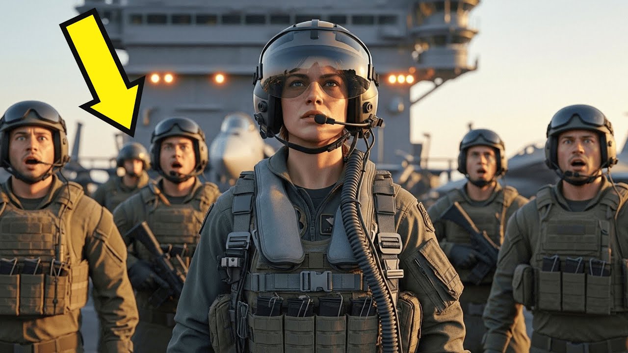 Hon reste sig tyst när SEAL kaptenen frågade Finns här en stridspilot  Uppdragsberättelse