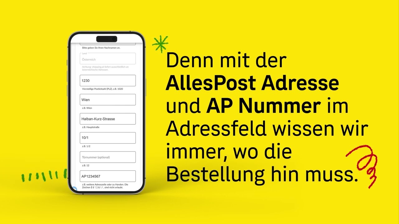 Service-Tutorial: So verwendest du deine AllesPost Adresse