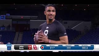Jalen Hurts NFL Combine Workout (HD)
